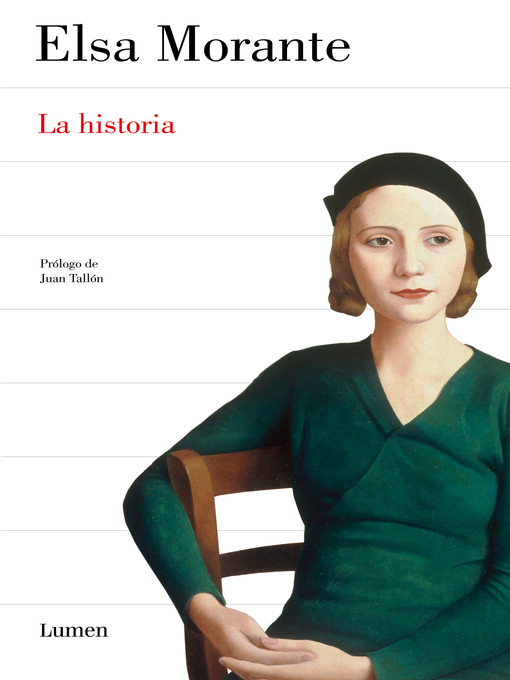 Title details for La historia by Elsa Morante - Wait list